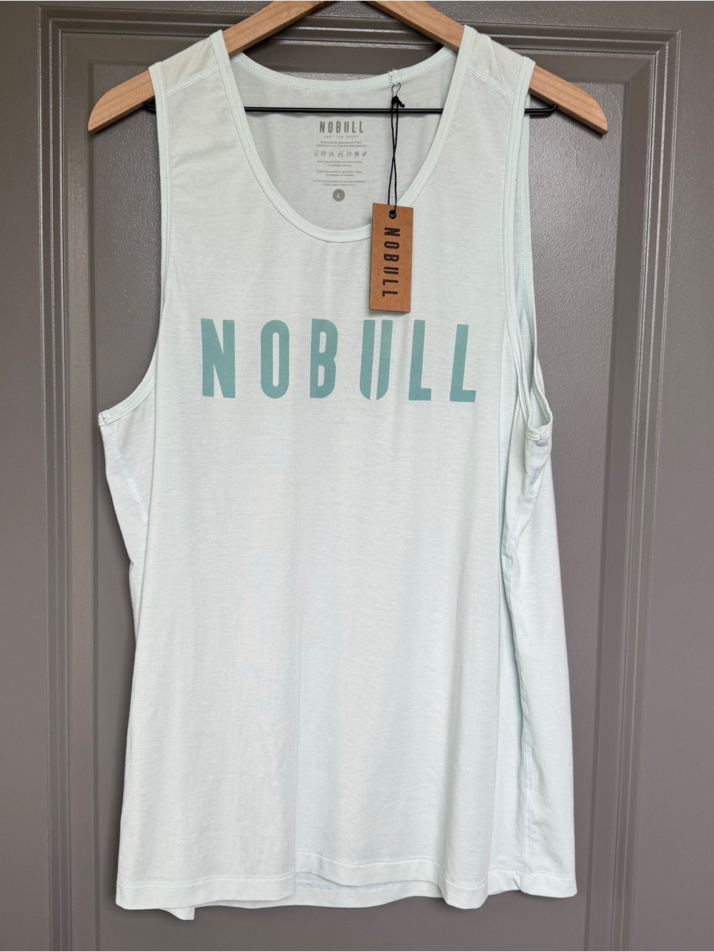 NOBULL Teal Blue Green Logo Training Tank